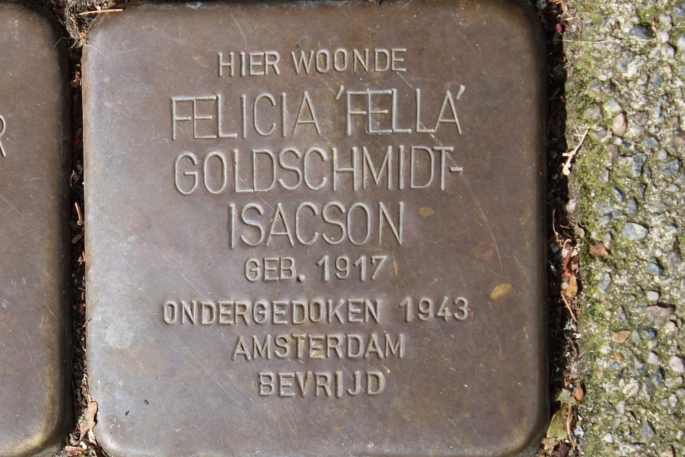 Stolpersteine Achillesstraat 86 #3