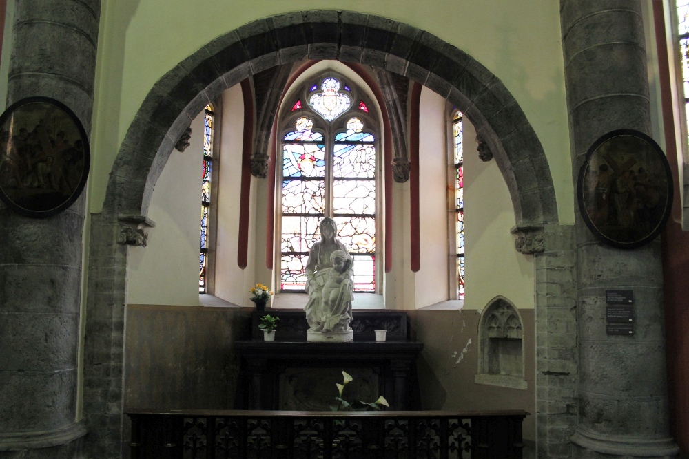 Stained-glass Window  Saint-Medardus Church Wervik