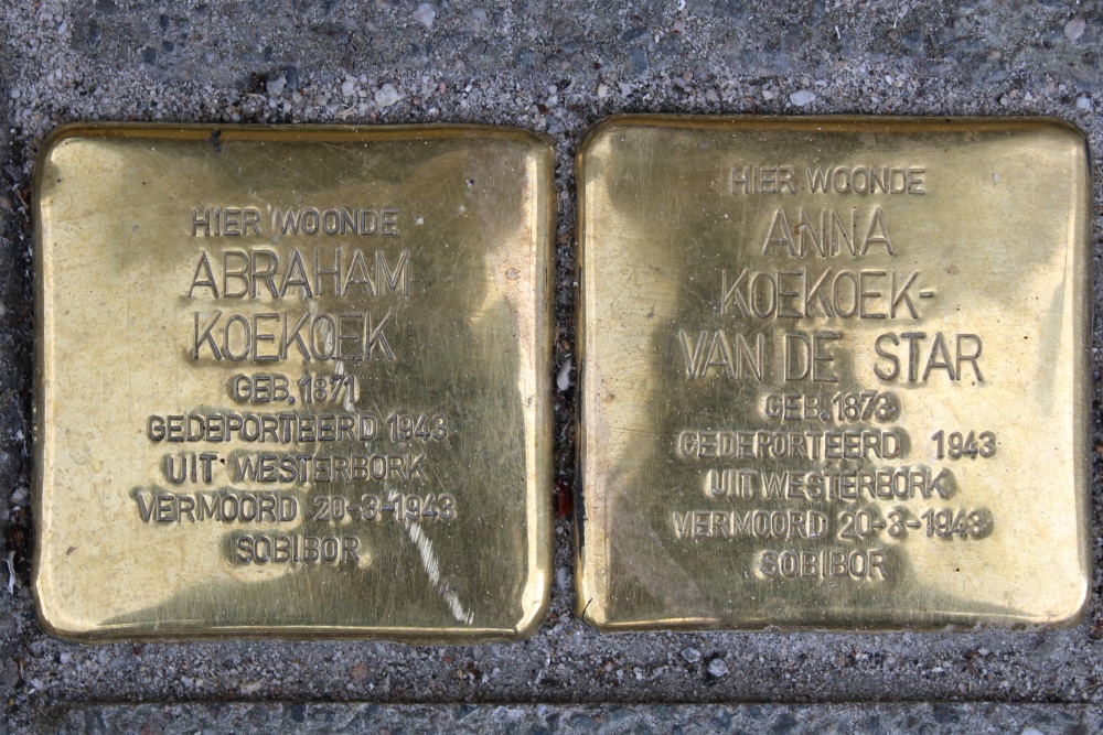 Stolpersteine Ruyschstraat 124 #1