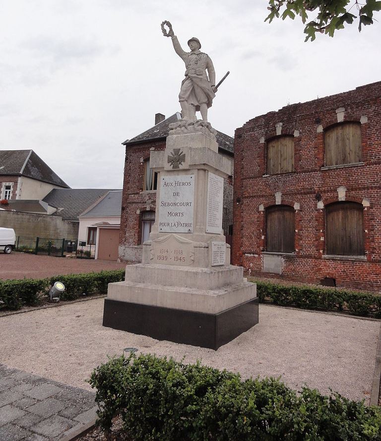 Oorlogsmonument Seboncourt #1