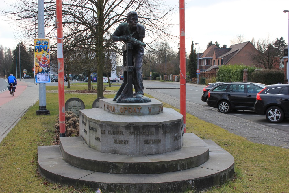 Monument Gesneuvelde Weerstanders Grembergen #2