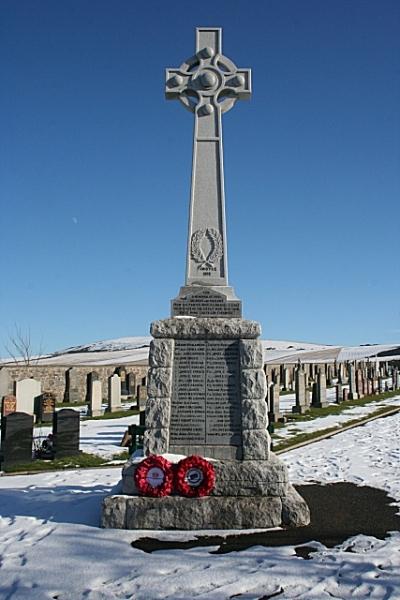 Oorlogsmonument Fordyce #1