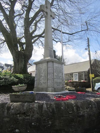 Oorlogsmonument Muthill #1