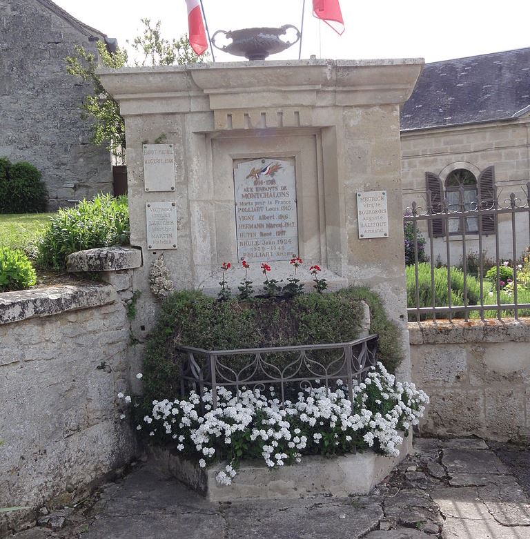 Oorlogsmonument Montchlons #1