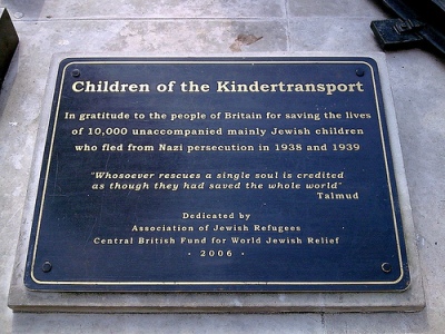 Monument Kindertransport London #2