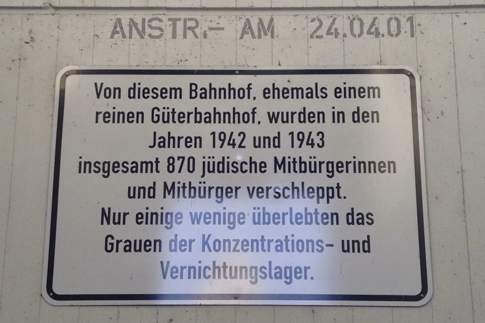 Memorial Koblenz-Lützel Station