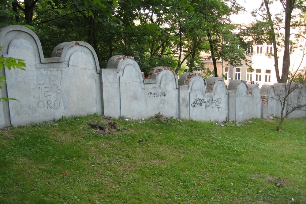 Replica Muur Joodse Getto Krakau #2