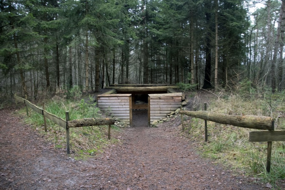 Hinding place 'Jew hole' Valtherbos