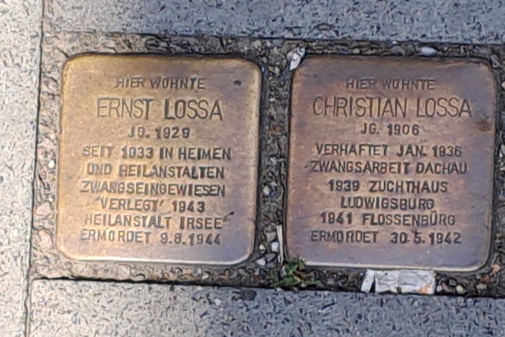 Stolpersteine Wertachstraße 1 #1