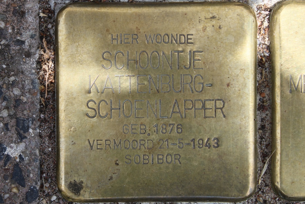 Stolpersteine Nieuwe Kerkstraat 155 #2