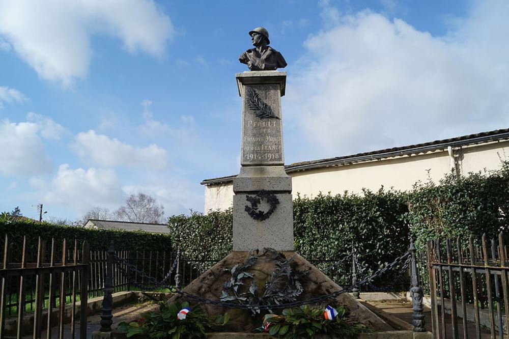 Monument Eerste Wereldoorlog Pault