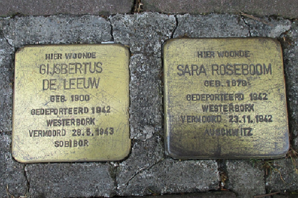 Stolpersteine Hendrik Westerstraat 175