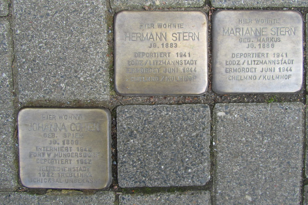 Stolpersteine Theodor-Heuss-Ring 54