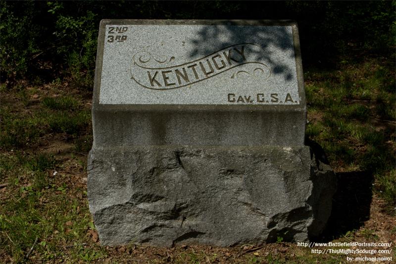 Monument 2nd and 3rd Kentucky (CSA) Cavalry