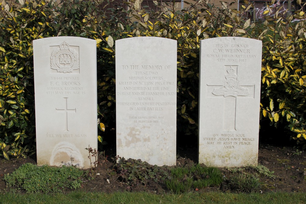 Commonwealth War Cemetery Wytschaete #4