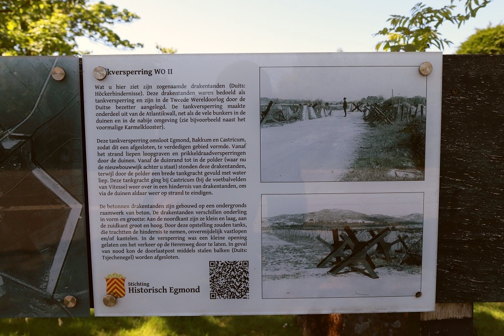 Duitse Tankversperring Stützpunktgruppe Castricum #3