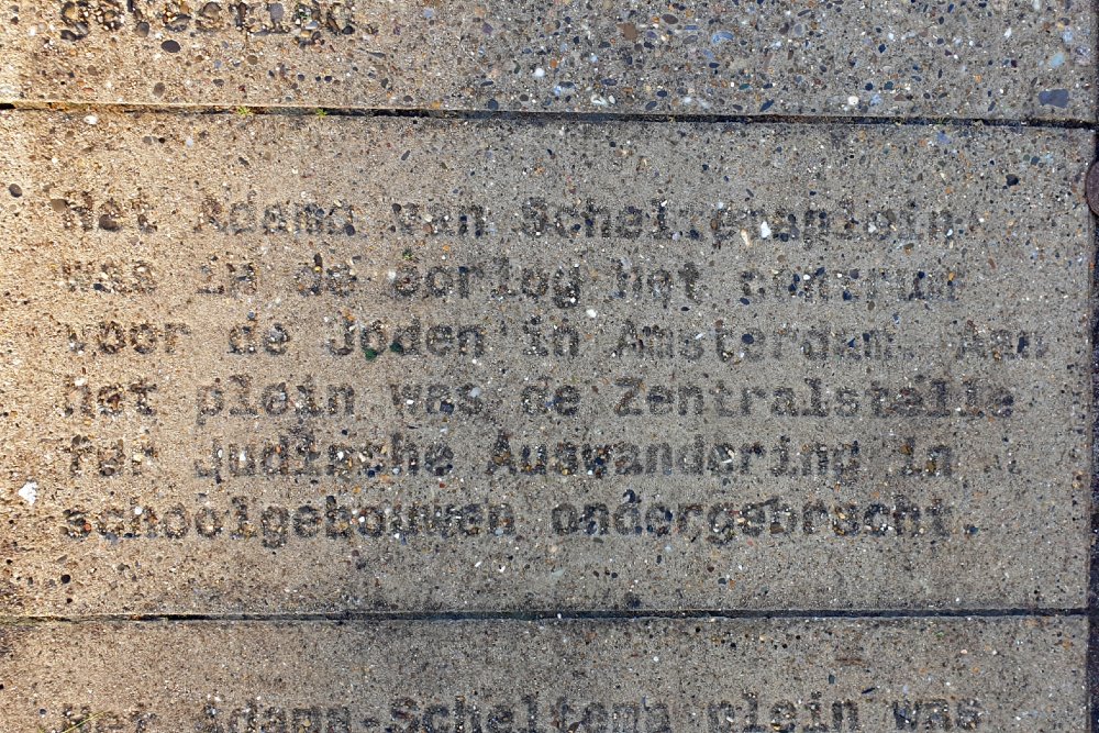 Memorial Jews Deported Amsterdam #5