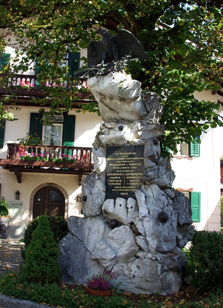 Monument Napoleontische Oorlogen Lofer