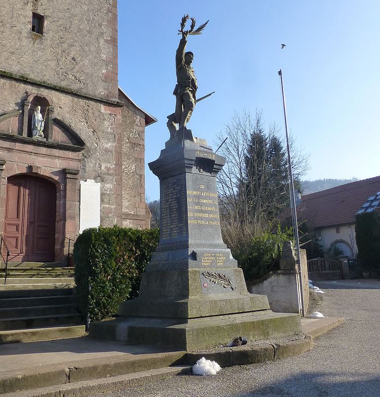 Oorlogsmonument La Croix-aux-Mines #1