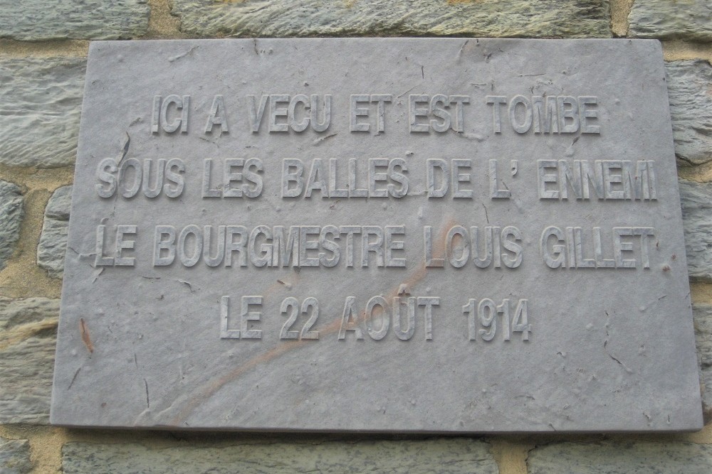 Memorial Mayor Louis Gillet