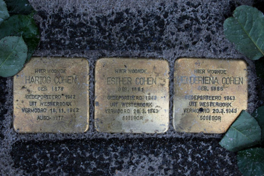 Stolpersteine Jozef Isralsstraat 18a #3