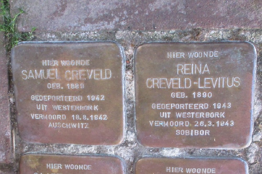 Stolpersteine Solwerderstraat 24 #2