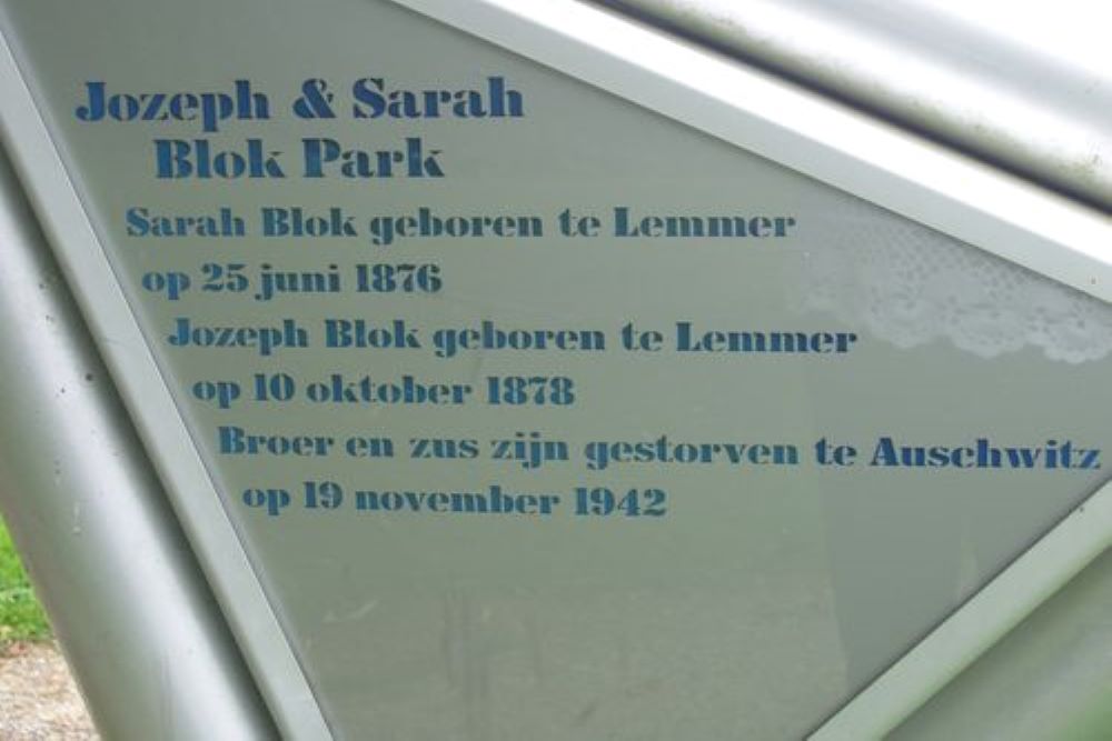 Monument Joseph and Sara Blok #2