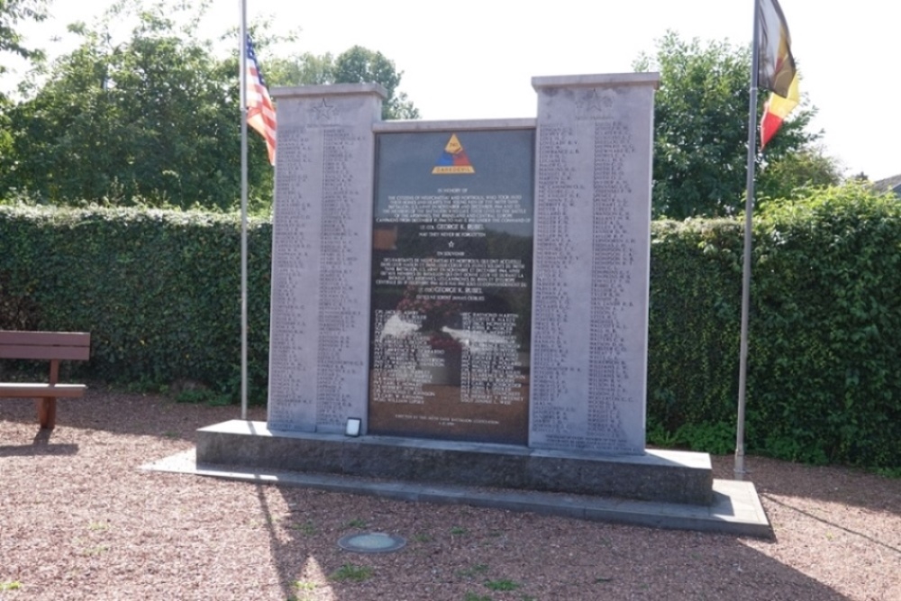 Monument 740th Tank Battalion U.S. Army #2