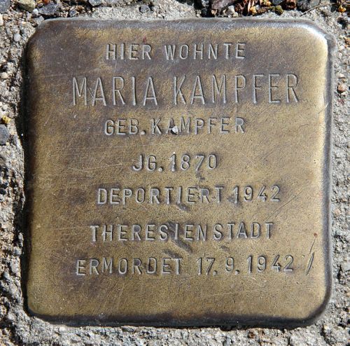 Stolperstein Schlesische Strae 27 #1