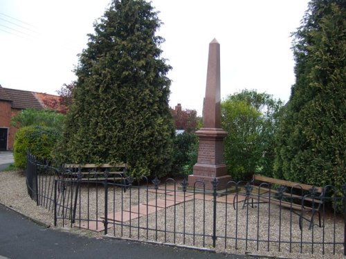 War Memorial Bassingham #1