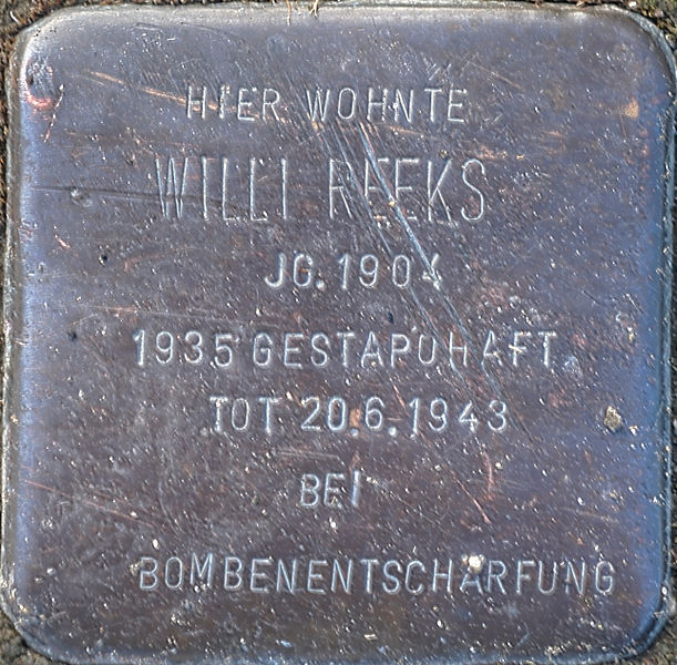 Stolperstein Bergerstrae 63