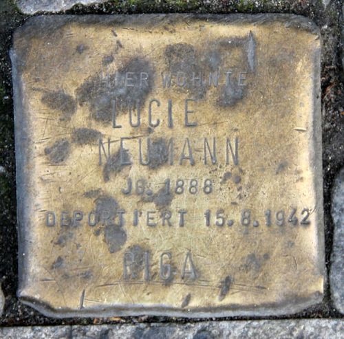 Stolperstein Dresdener Strae 20