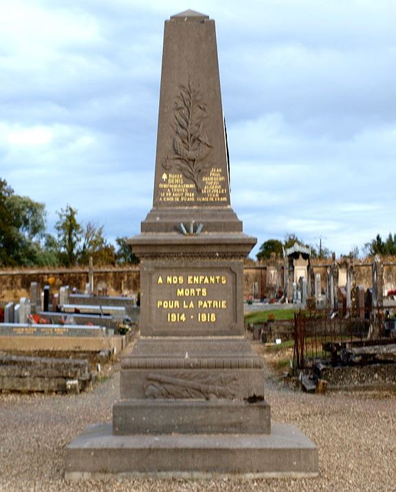 Oorlogsmonument Lindry #1