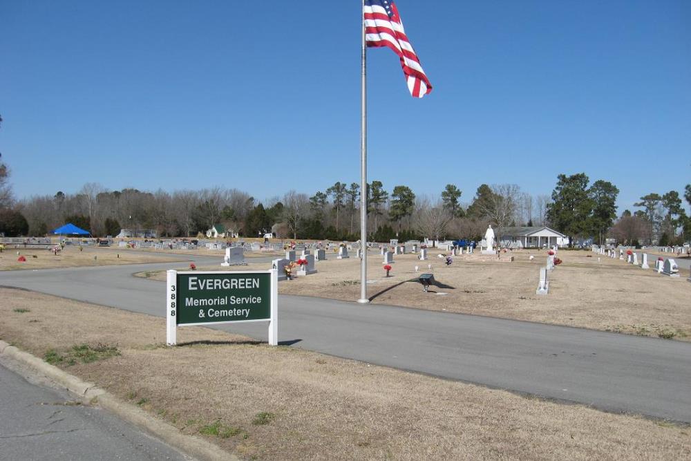 Amerikaanse Oorlogsgraven Evergreen Memorial Cemetery #1