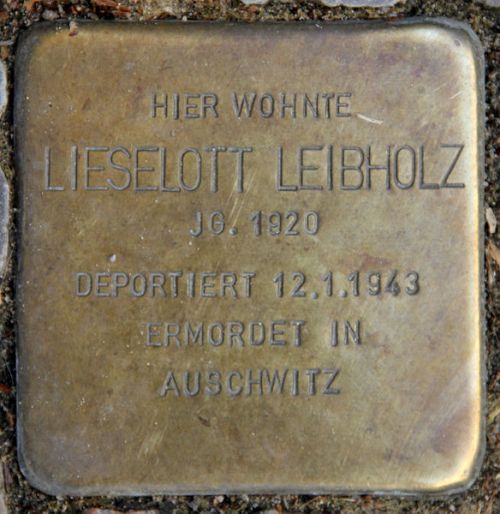 Stolpersteine Danckelmannstrae 44 #4