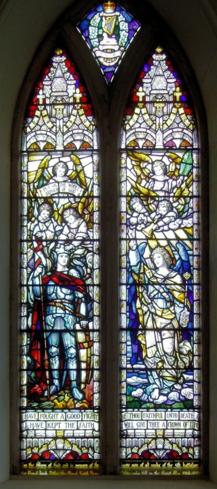 Remembrance Window 5th Battn. Royal Irish Rifles