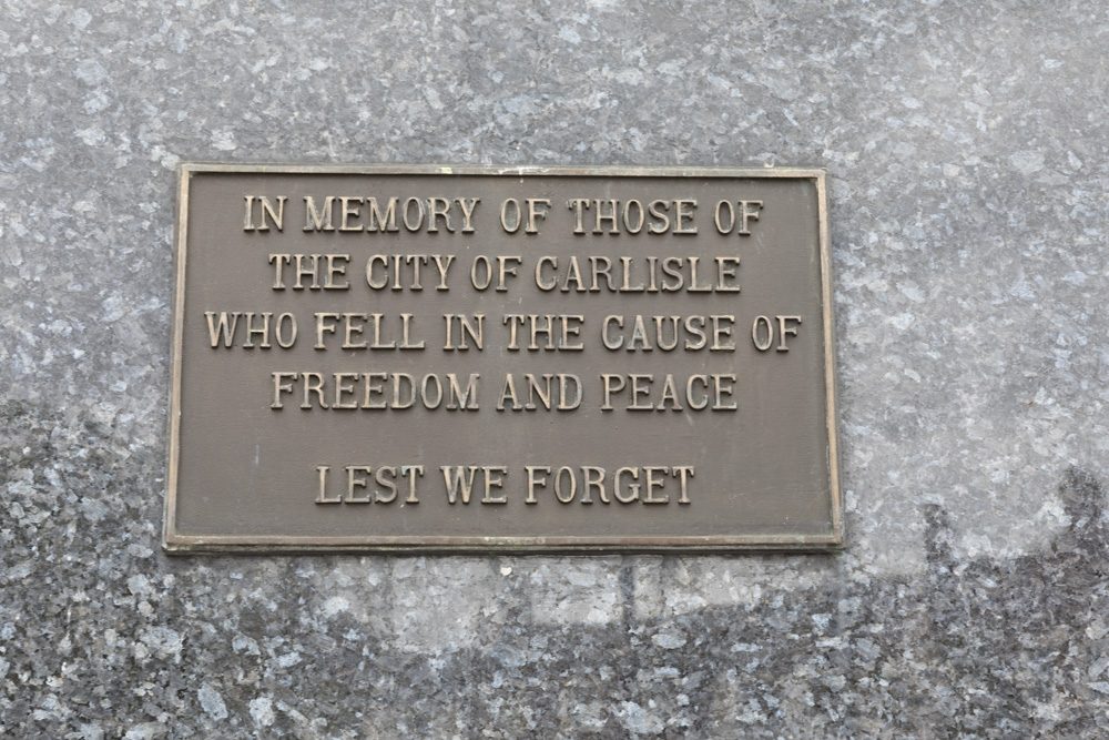 War Memorial & Remembrance Bench Carlisle #2