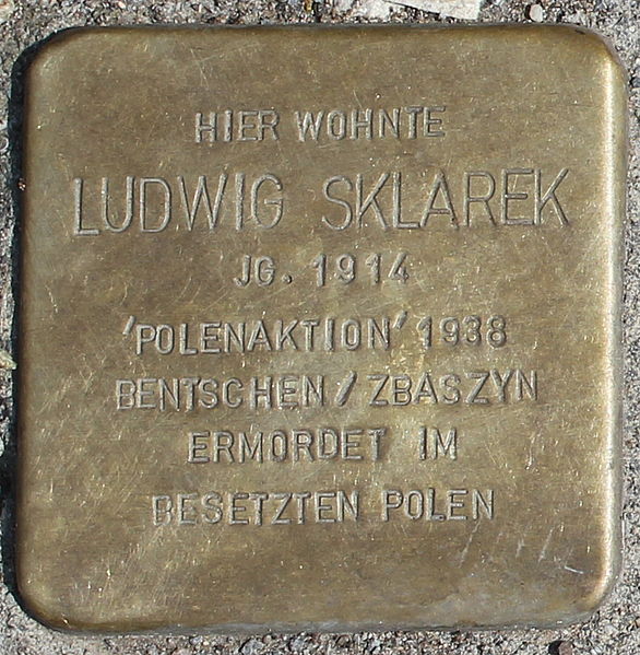 Stumbling Stones Humboldtstraße 6 #3