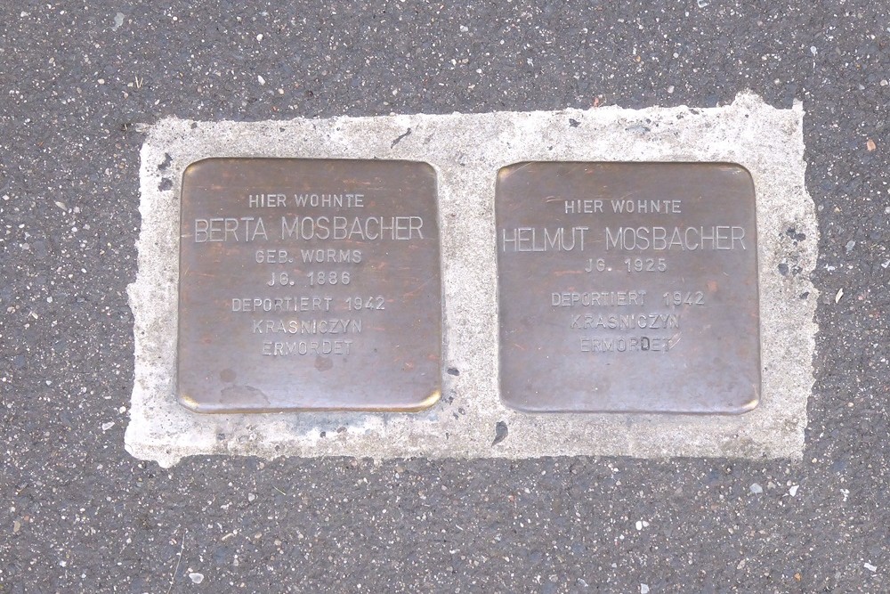 Stolpersteine Löherstrasse 29