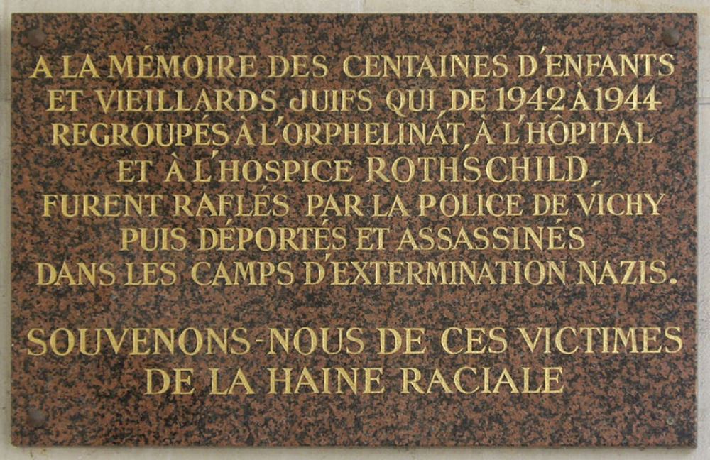 Memorial Fondation de Rothschild