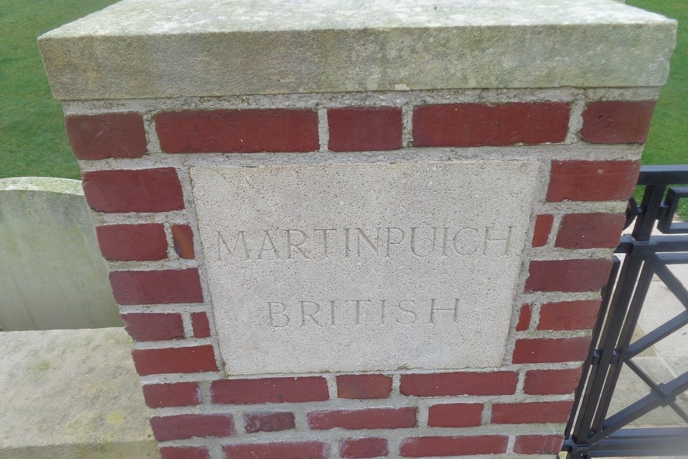 Oorlogsbegraafplaats van het Gemenebest Martinpuich #3