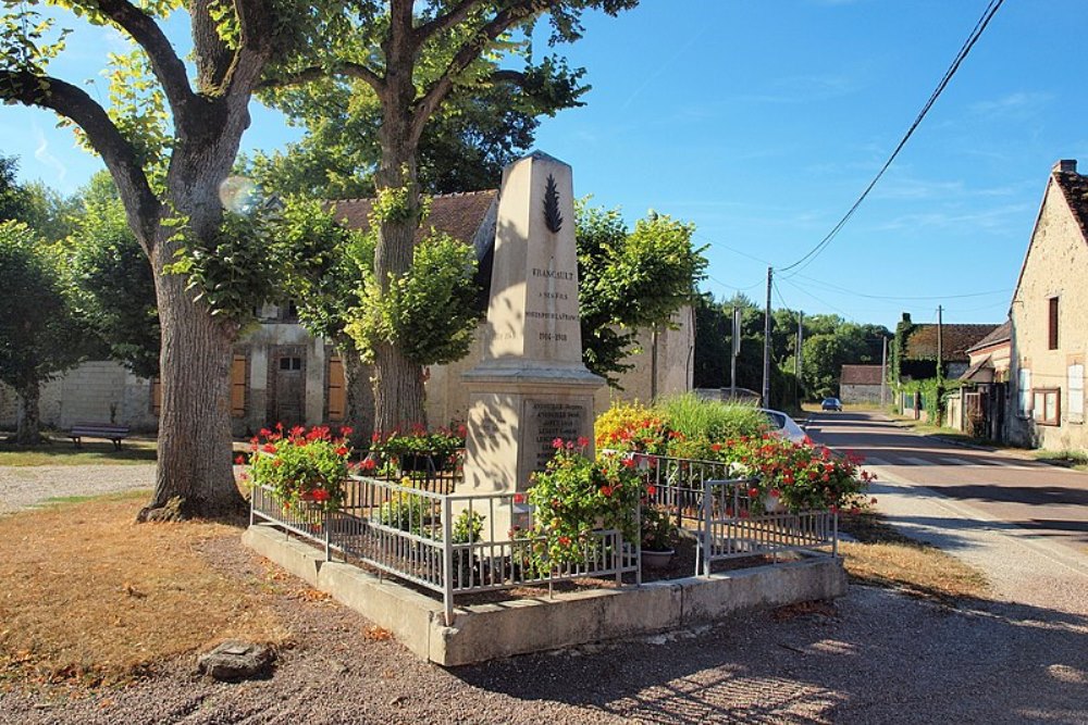 Oorlogsmonument Trancault