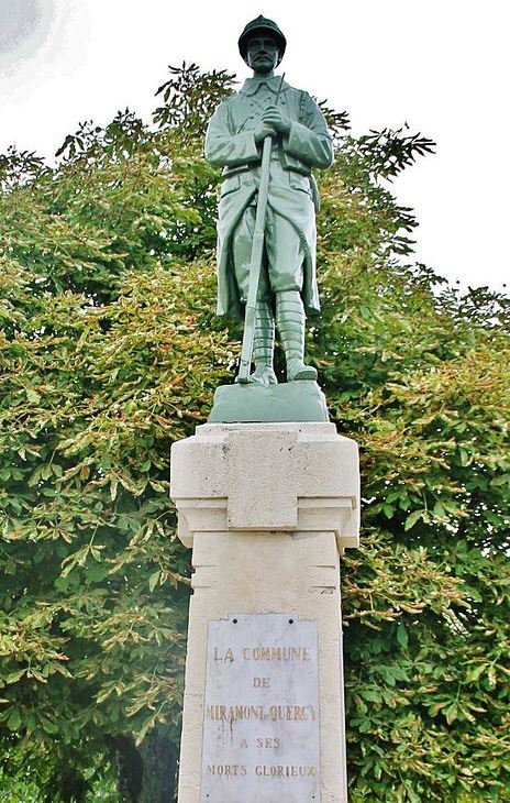 Monument Eerste Wereldoorlog Miramont-de-Quercy #1
