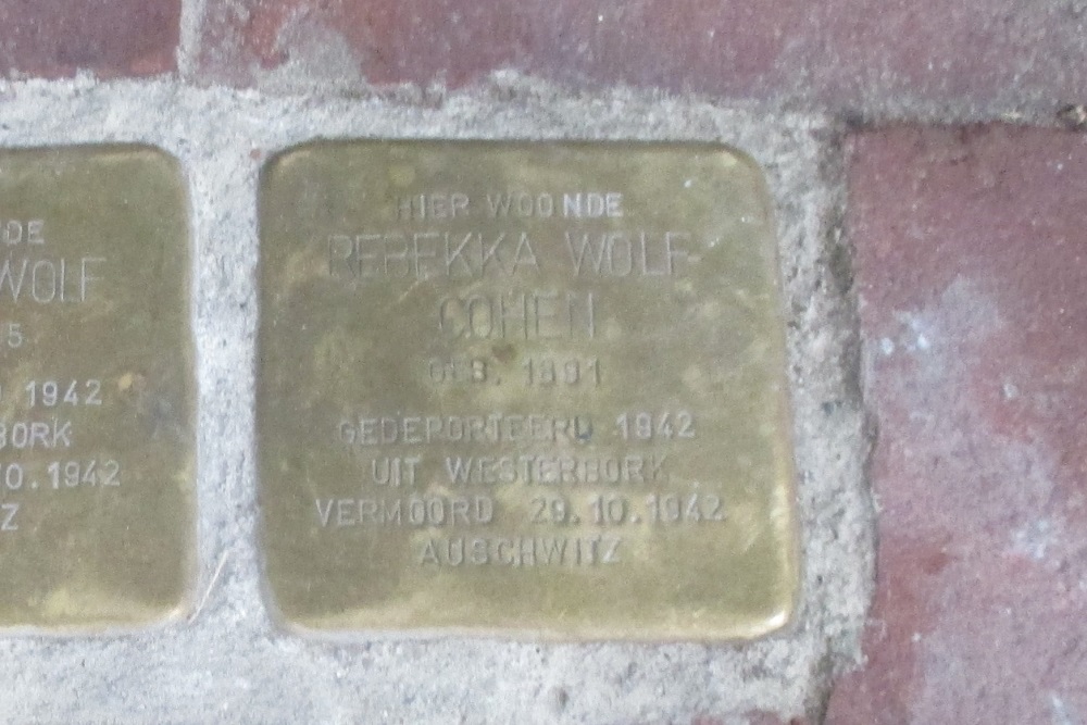 Stolpersteine Rolderstraat 5 #3