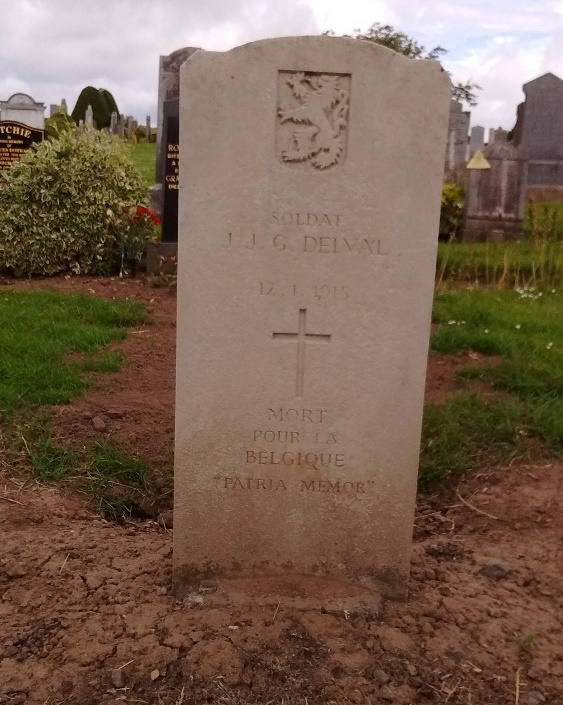 Belgisch Oorlogsgraf Barnhill Cemetery #1