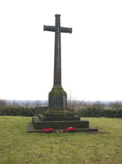 Oorlogsmonument Snitterfield #1