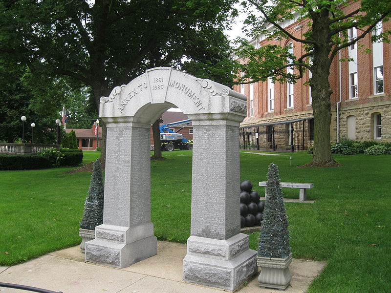 Monument Amerikaanse Burgeroorlog Carroll County #2