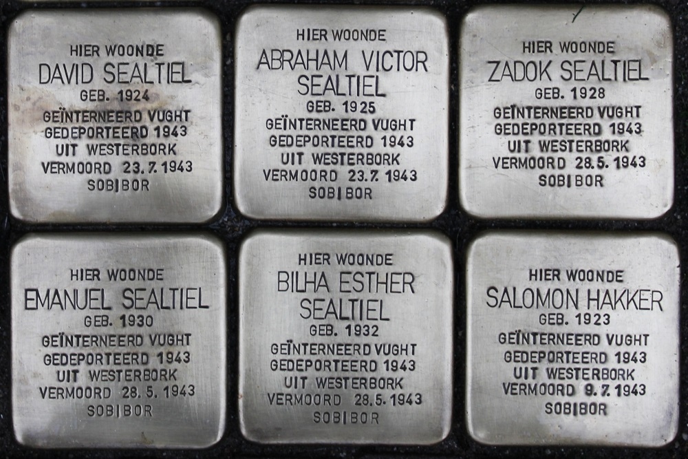 Stolpersteine Stille Veerkade 40 #3