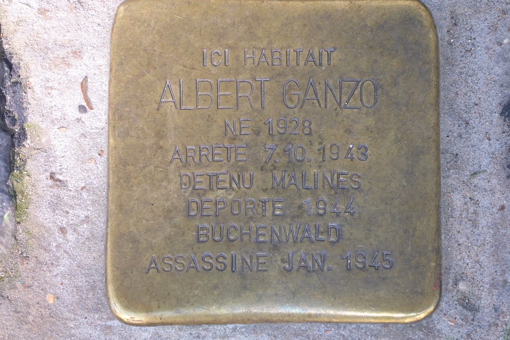 Stolpersteine Rue des Fripiers 8 #5