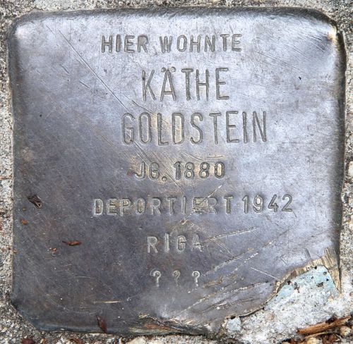 Stolpersteine Ruhlebener Strae 155 #2